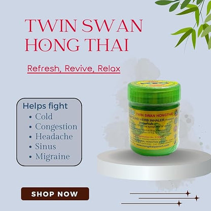 Hong Thai Herb Inhaler Traditional Thai Herbal Inhalant