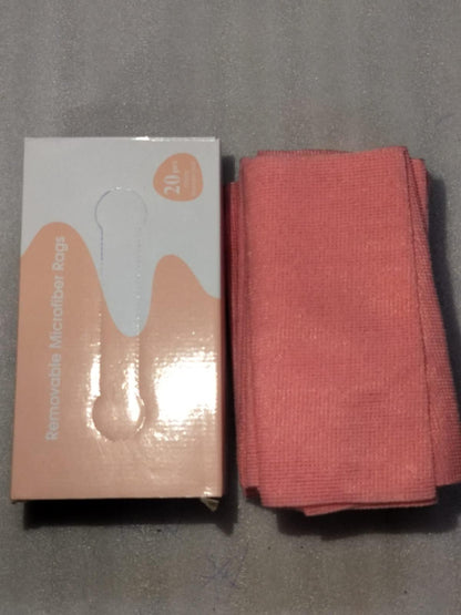Microfiber Cleaning Cloth - 20 PCS (Pack of 1)