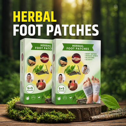 Herbal Giloy Foot Detox Patches - Buy 1 Get 1 Free | Style Elevate