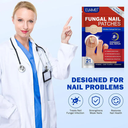 NailHeal Fungal Nail Patches - 7 Day Antifungal Treatment