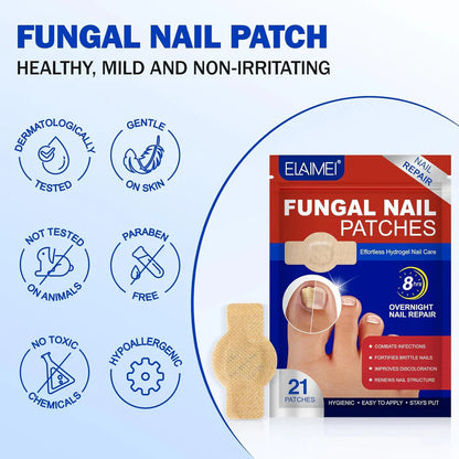 NailHeal Fungal Nail Patches - 7 Day Antifungal Treatment